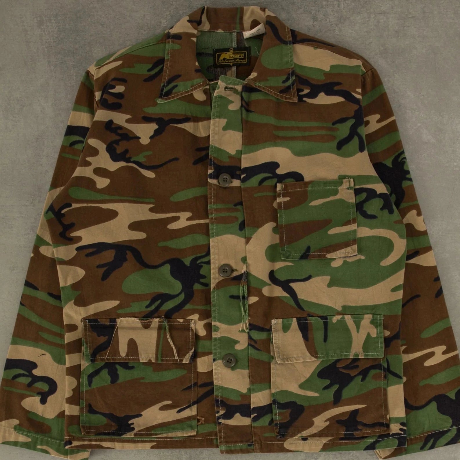 CAMO SHIRT JACKET